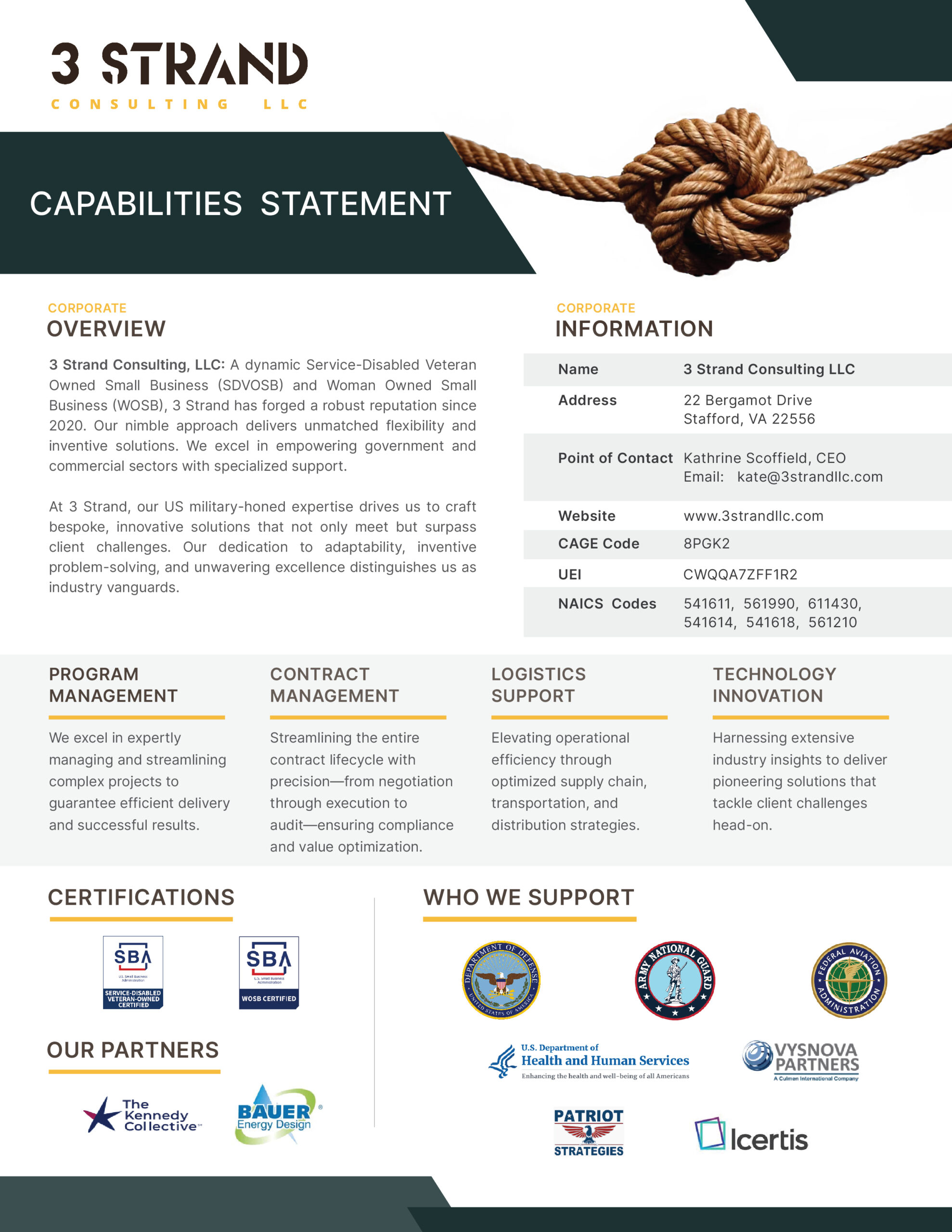 3Strand Capabilities Statement